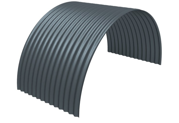 Curved Metal Sheeting